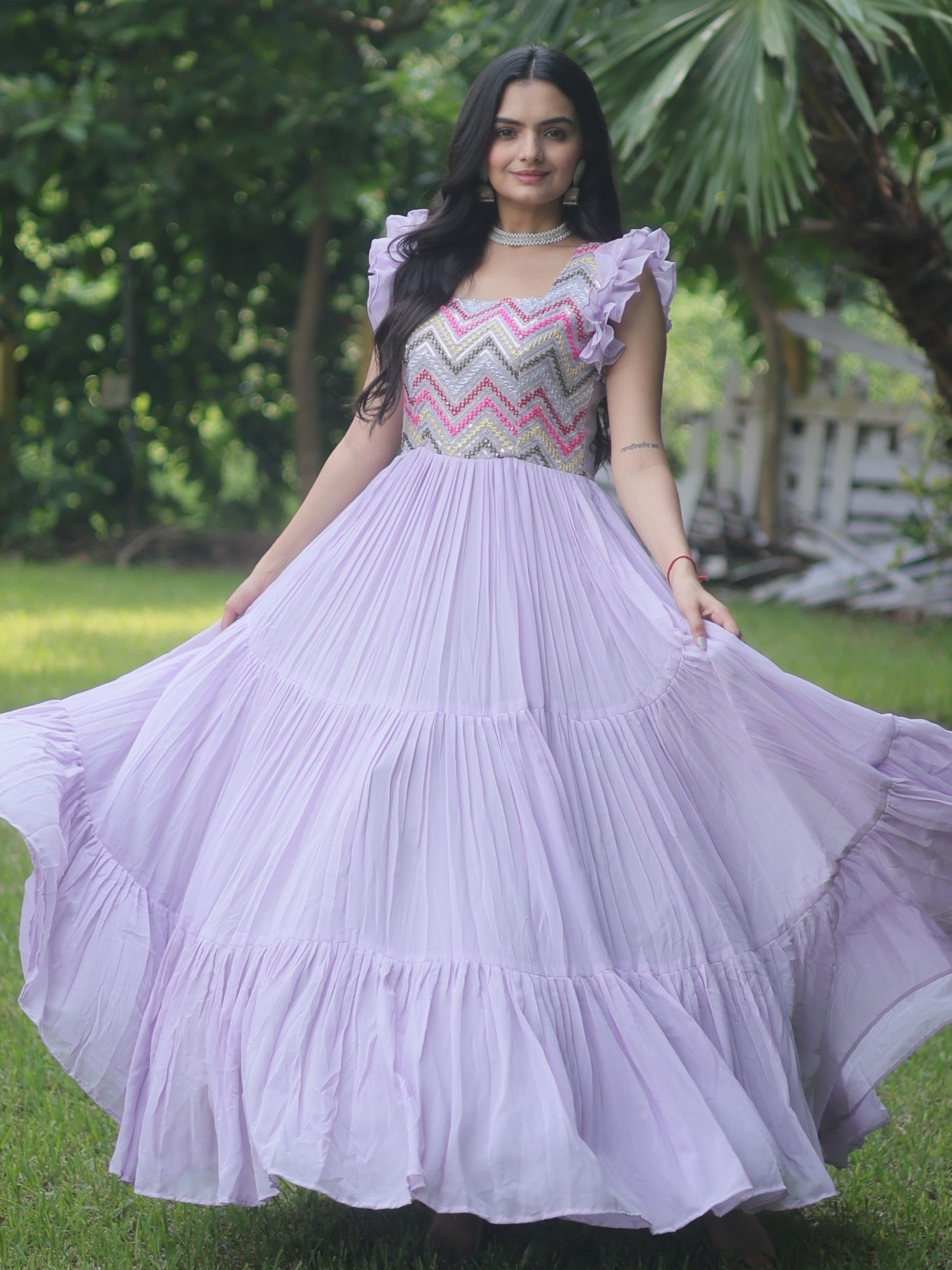 Premium Readymade Designer Gown // 002