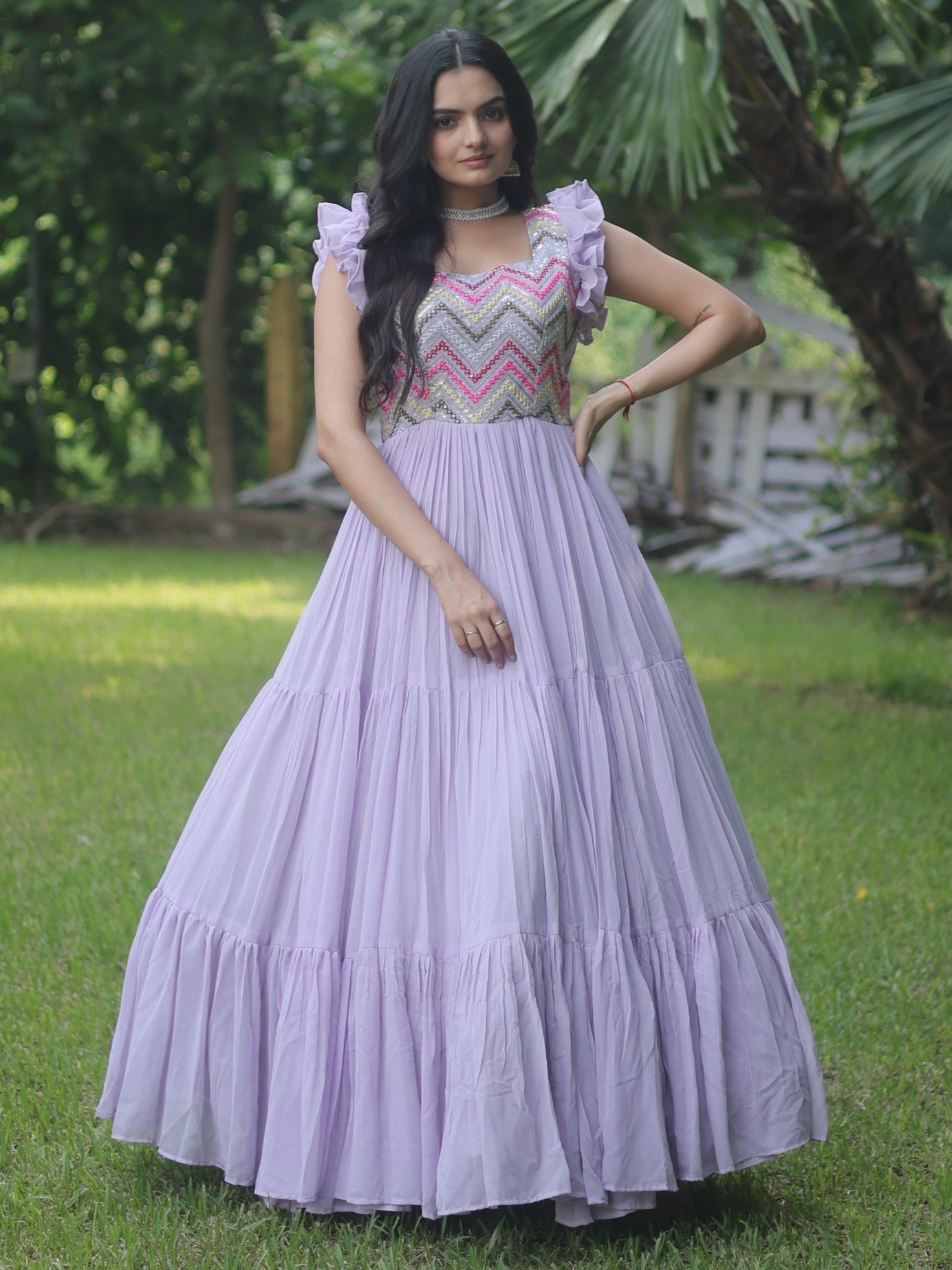 Premium Readymade Designer Gown // 002 - Image 3