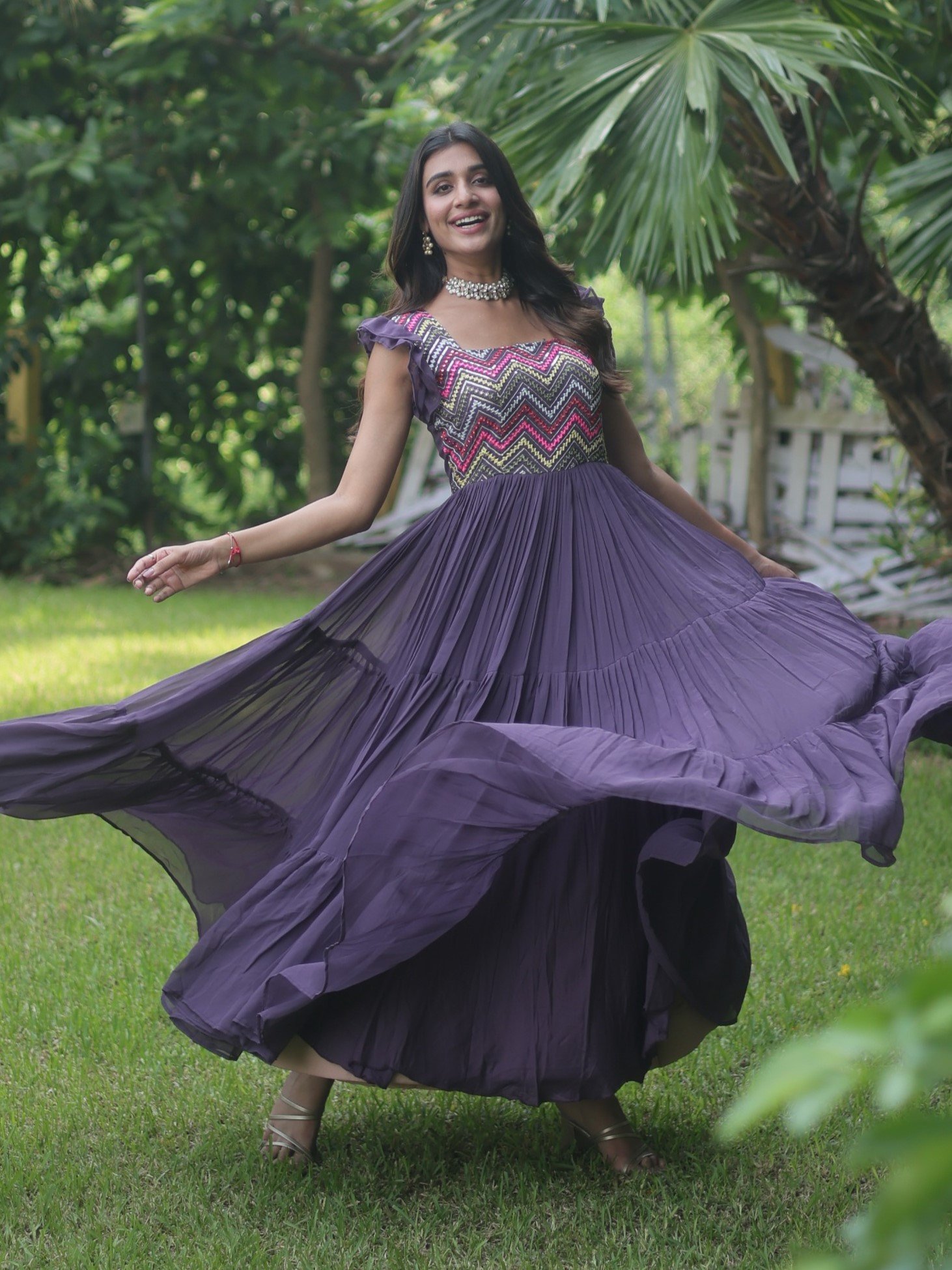 Premium Readymade Designer Gown // 001