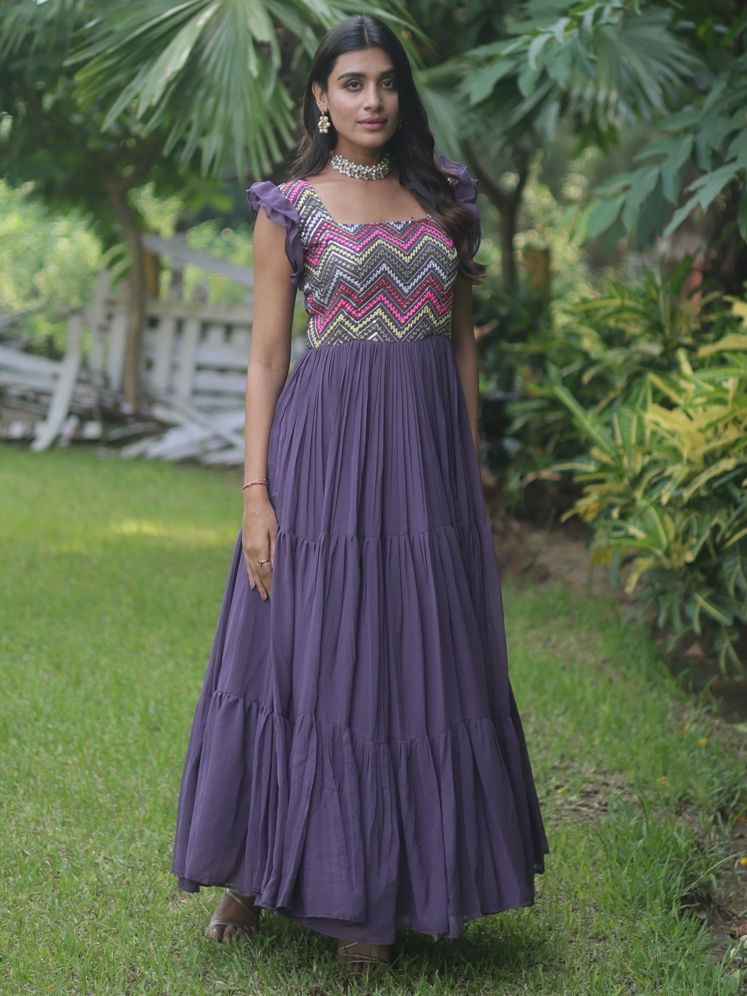 Premium Readymade Designer Gown // 001 - Image 3