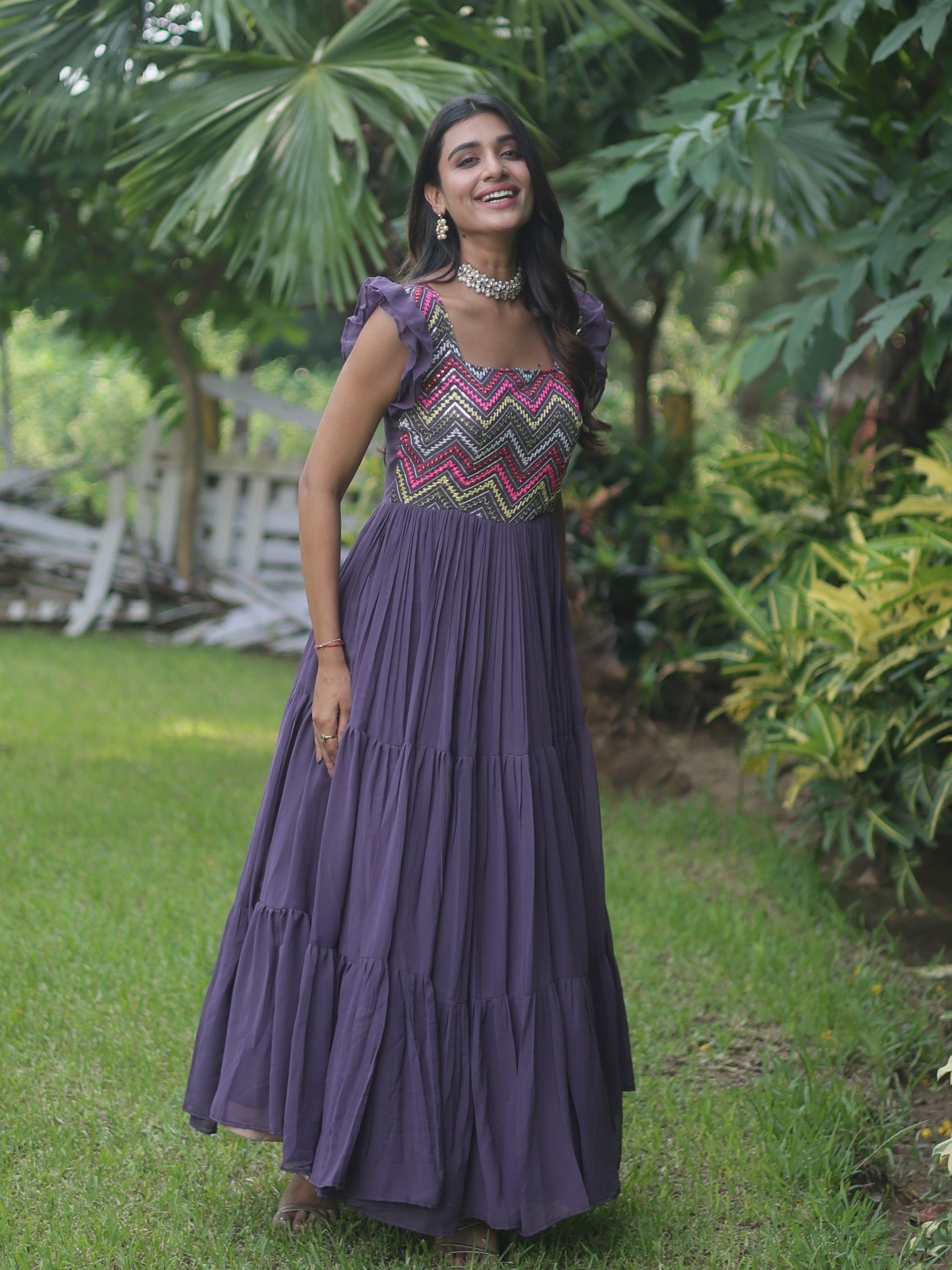 Premium Readymade Designer Gown // 001 - Image 2